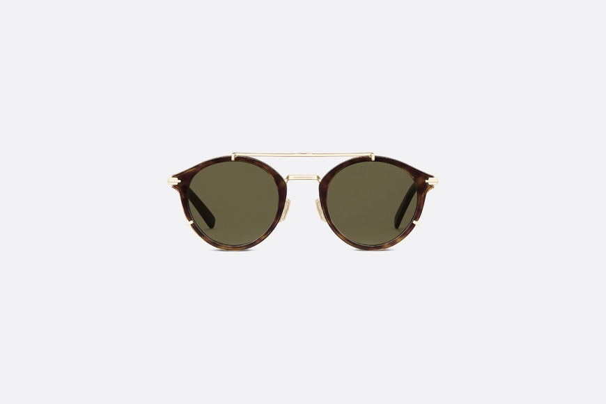 DiorBlackSuit R7U BioAcetate • Brown Tortoiseshell-Effect Pantos Sunglasses