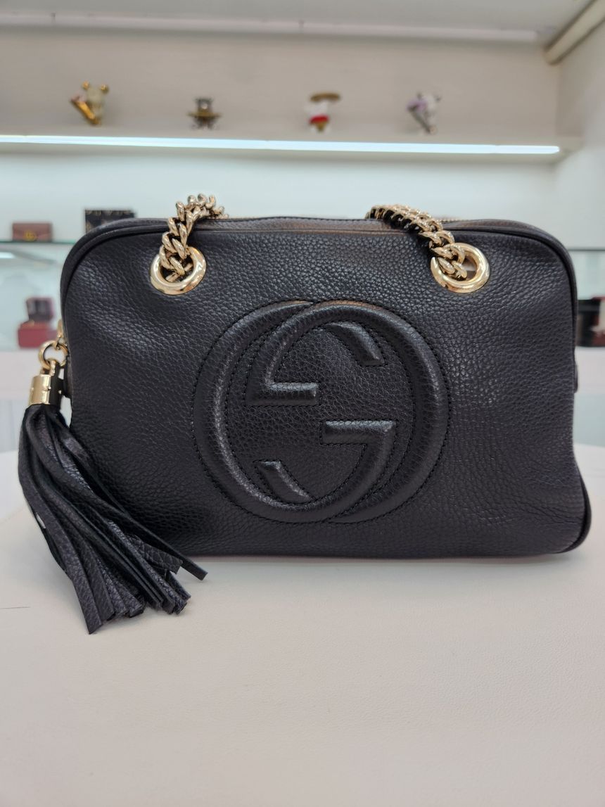 Gucci Soho Double Chain Shoulder Bag 308983 97417651