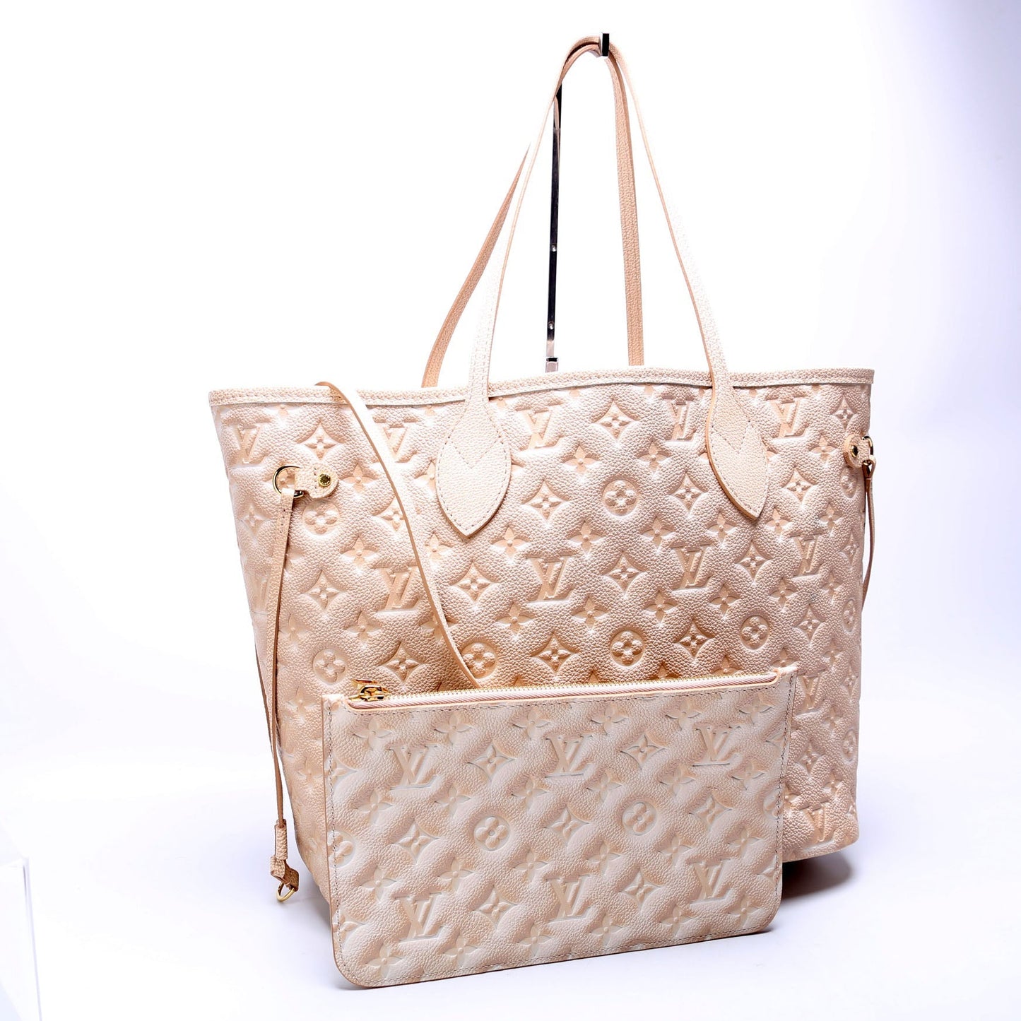Neverfull With Wallet MM Stardust Empriente Beige
