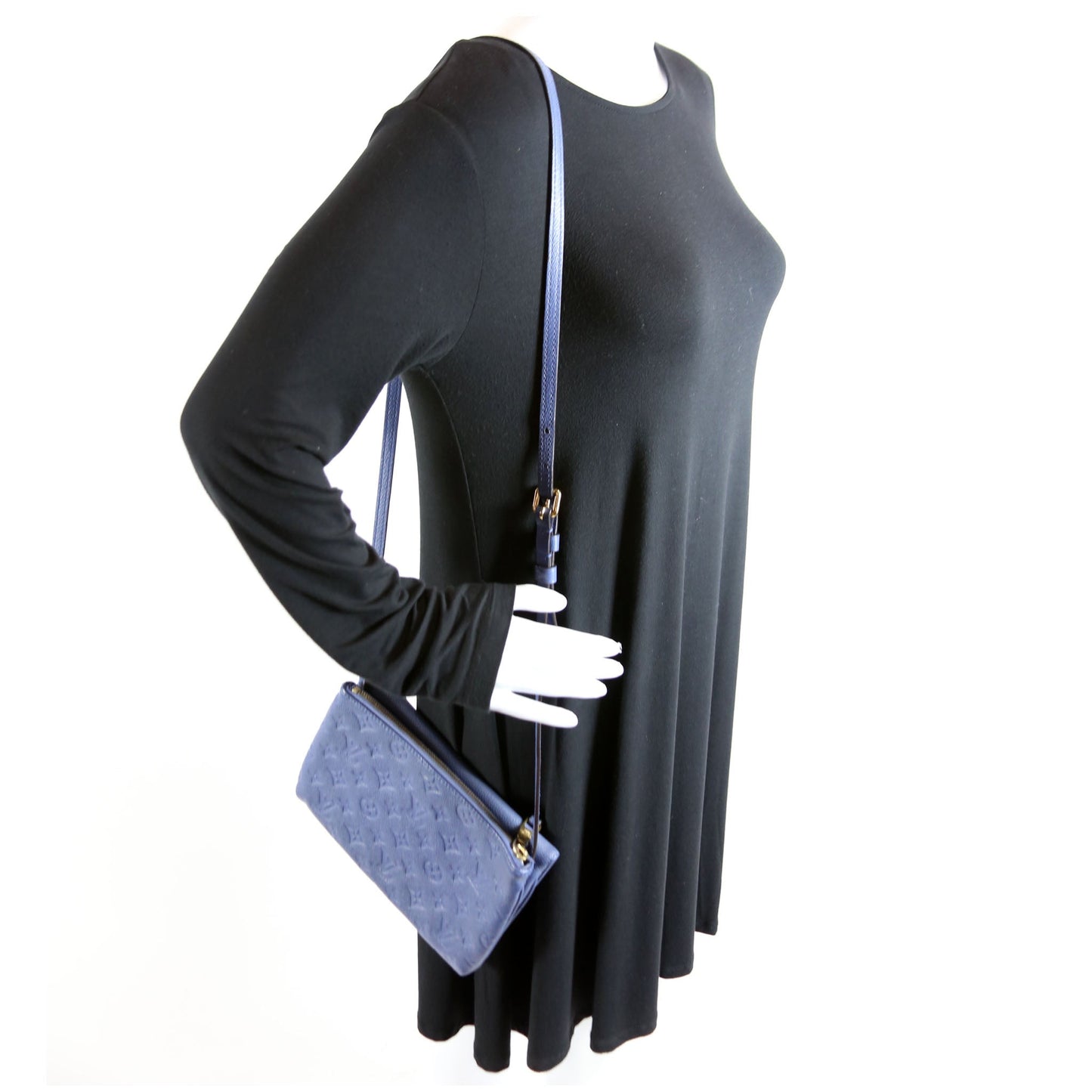 Twice Bag Empreinte Blue