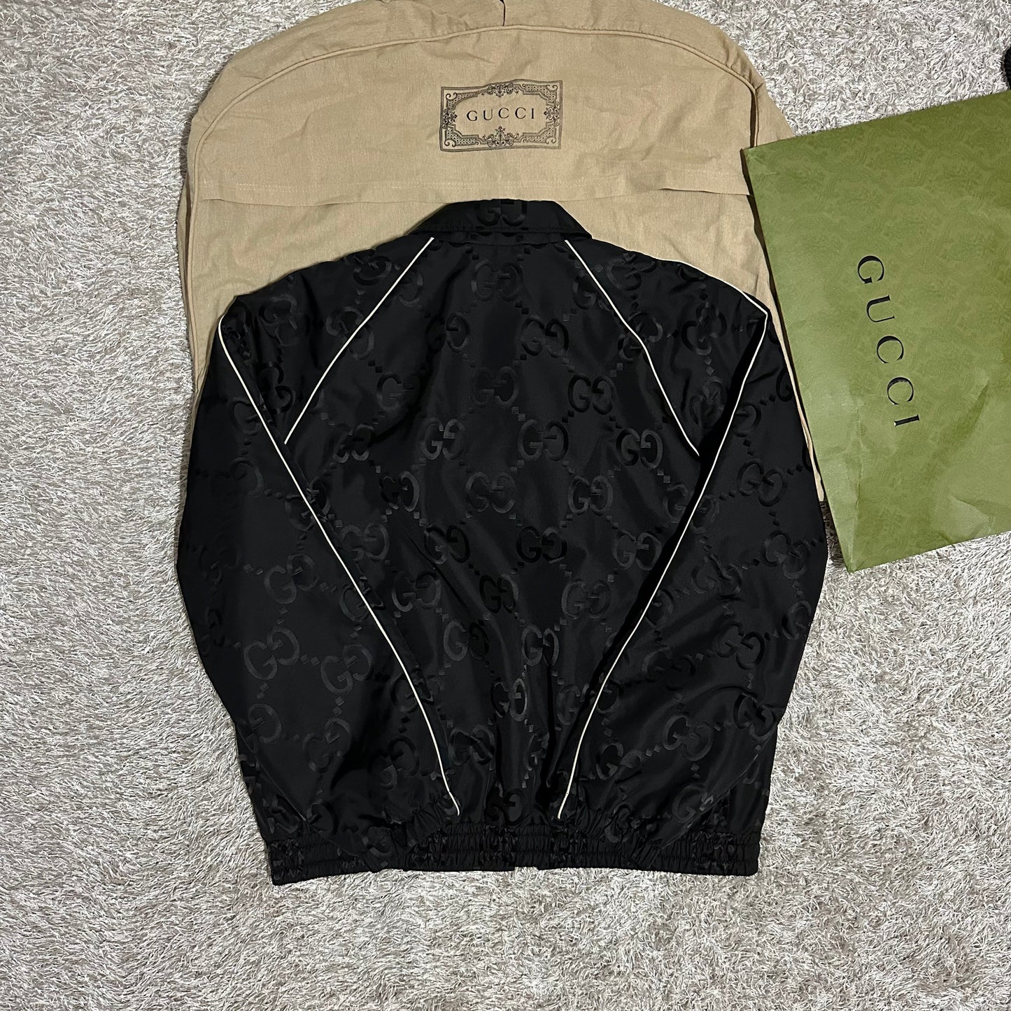 Gucci GG Canvas Jumbo Jacket A00978 132293675