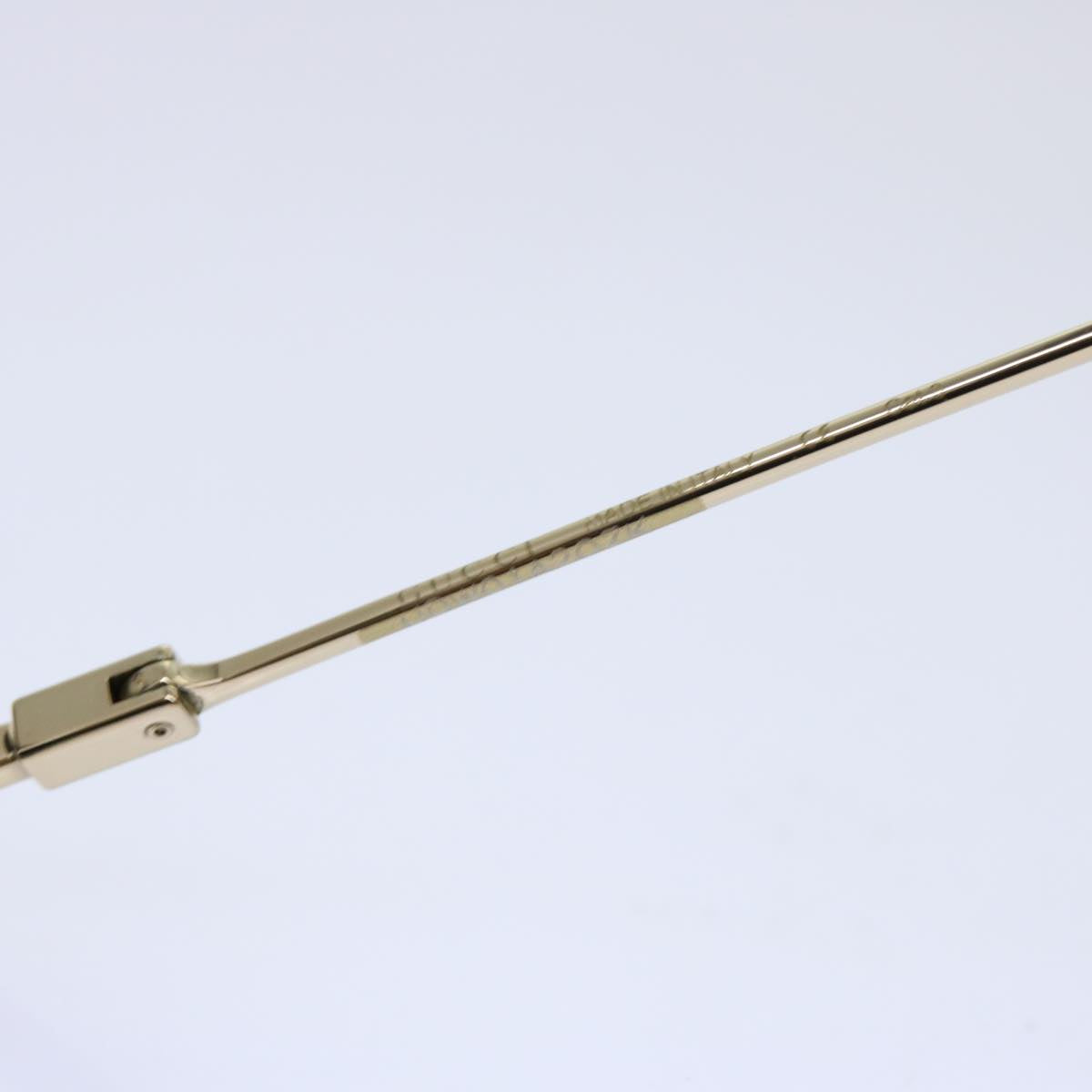 Gucci Gold Metal Glasses  ()