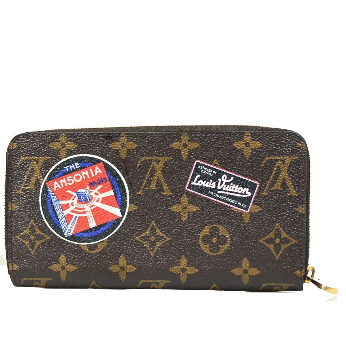 Louis Vuitton Zippy Wallet  Leather Wallet  ()