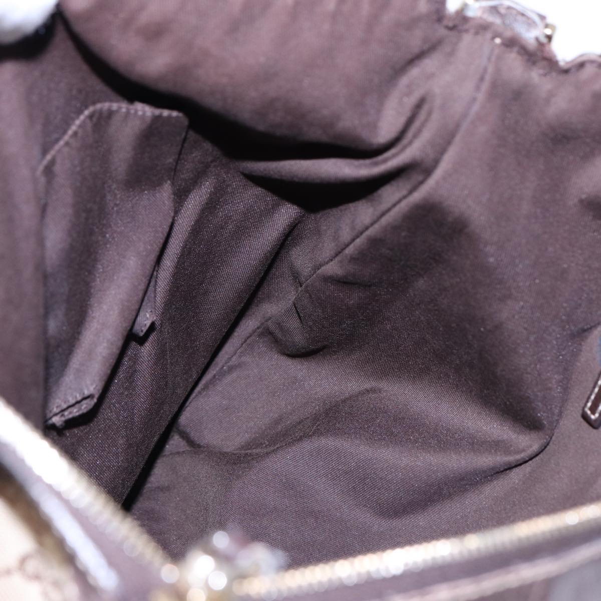 Gucci Abbey Brown Canvas Shoulder Bag ()