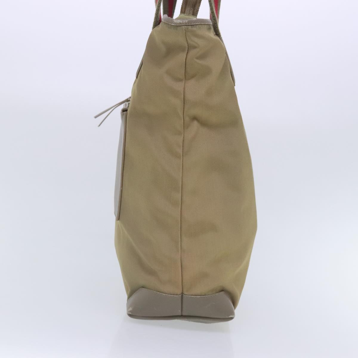 Gucci Sherry Beige Canvas Tote Bag ()