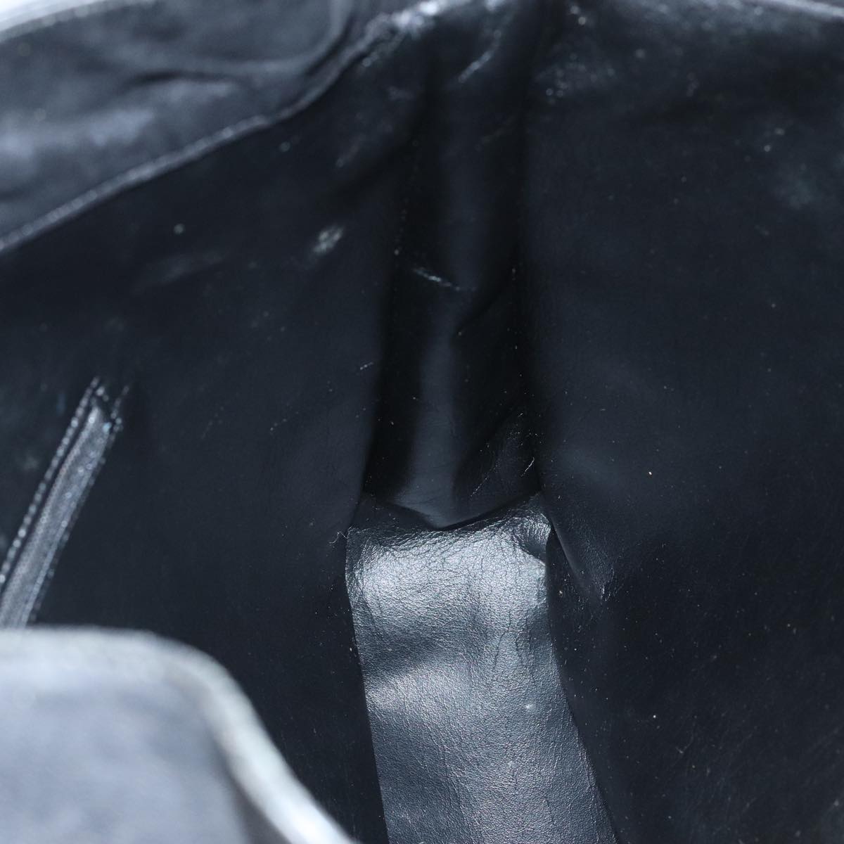 Gucci Bamboo Black Leather Handbag ()