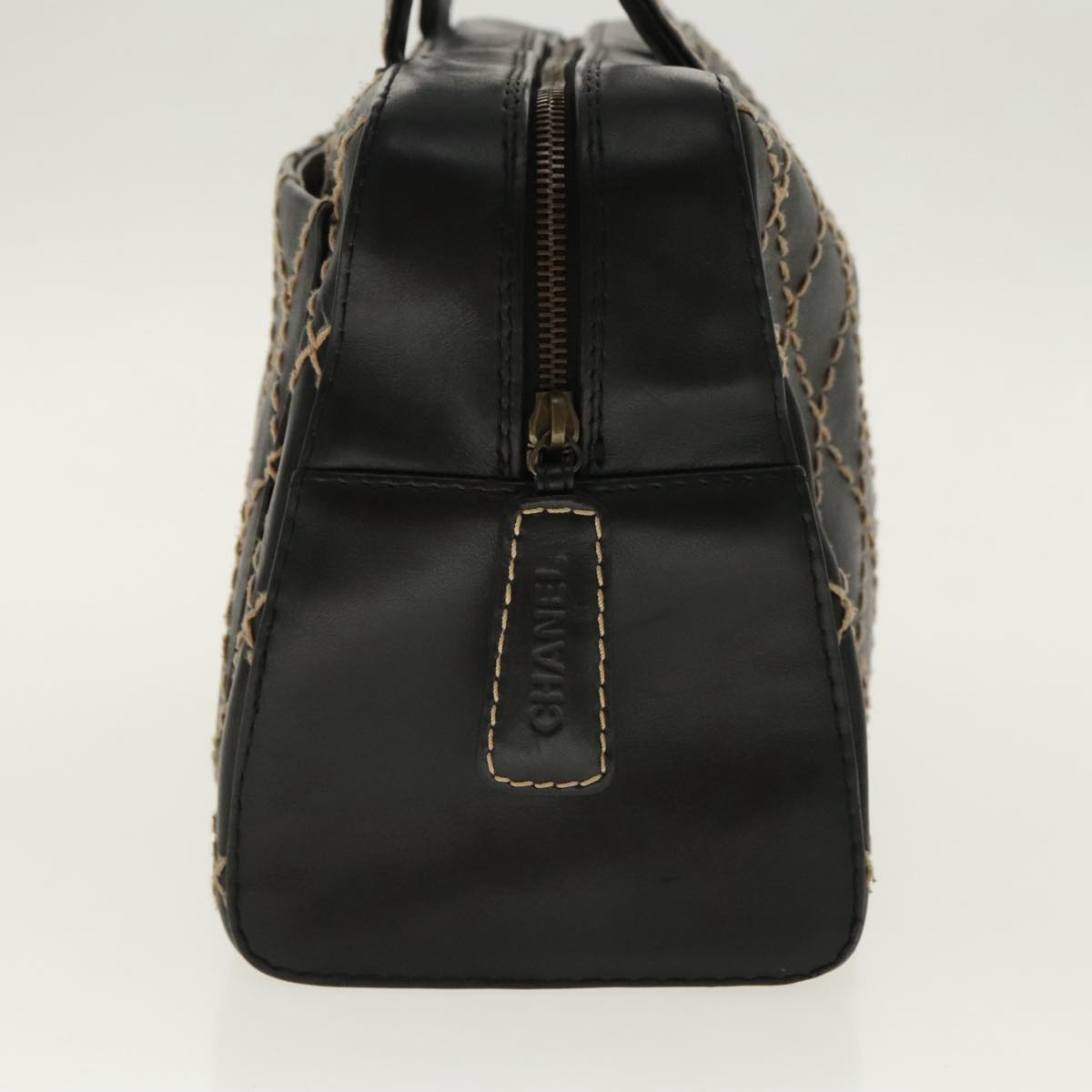 Chanel Black Leather Handbag ()