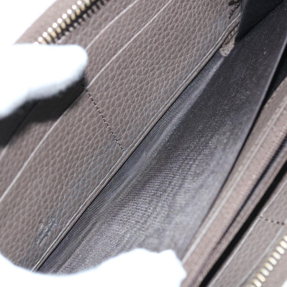 Gucci Grey Leather Wallet ()