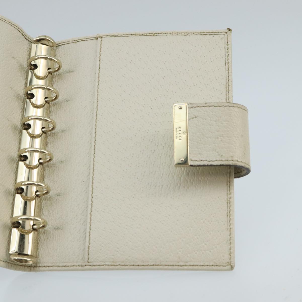 Gucci Couverture Agenda Beige Canvas Wallet ()