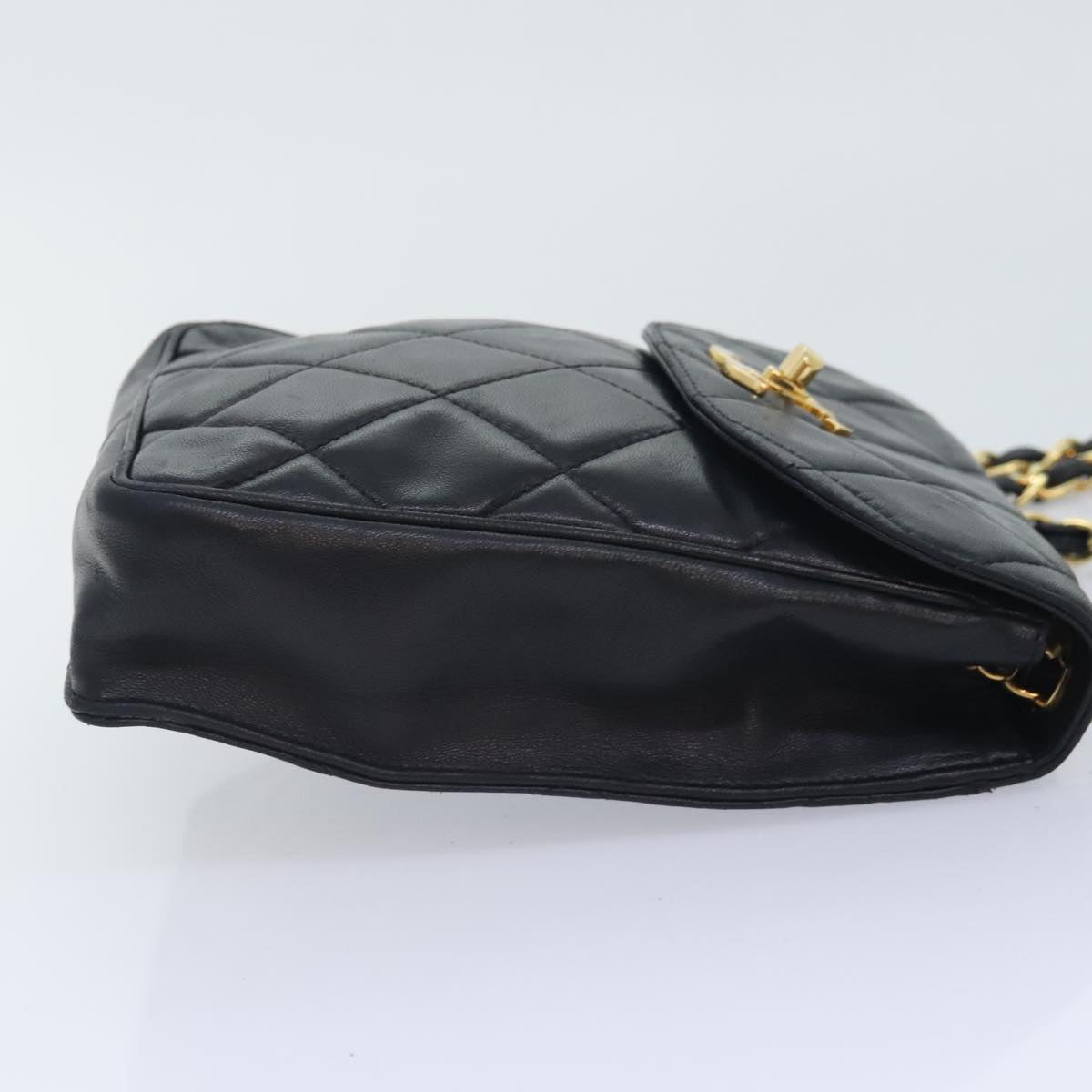 Chanel Bicolore Black Leather Shoulder Bag ()
