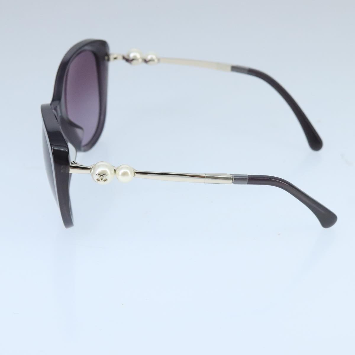 Chanel Purple Plastic Glasses ()