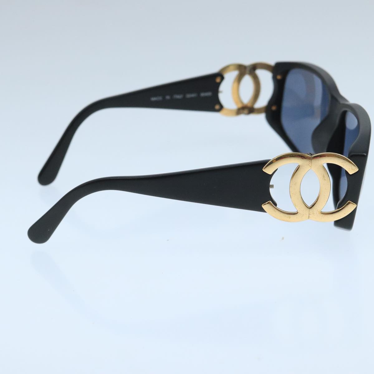 Chanel Coco Mark Black Plastic Glasses ()