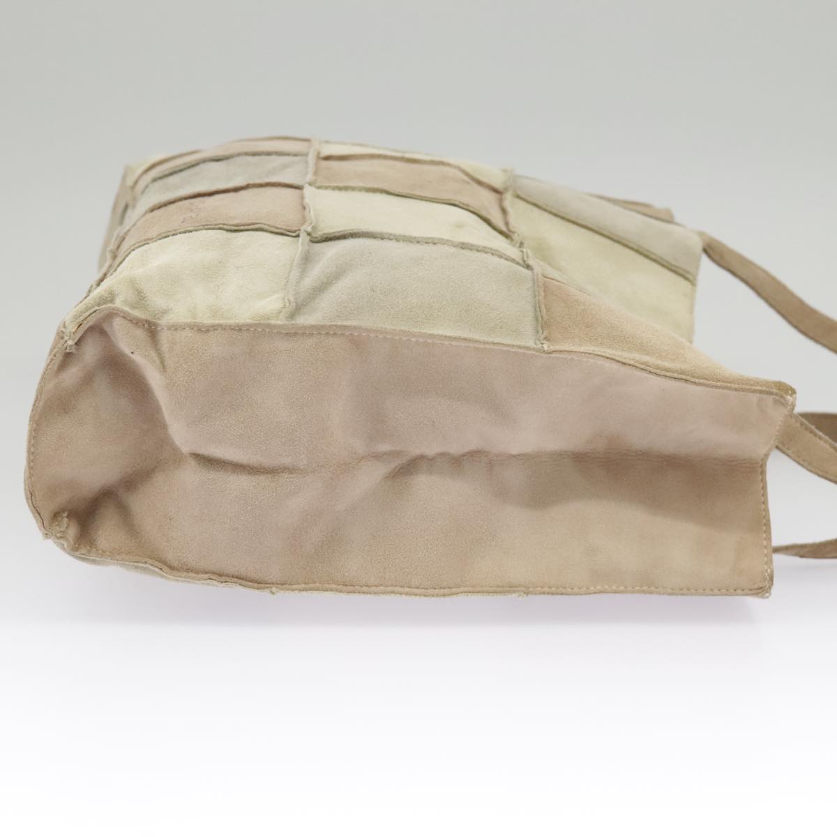 Chanel Beige Suede Tote Bag ()