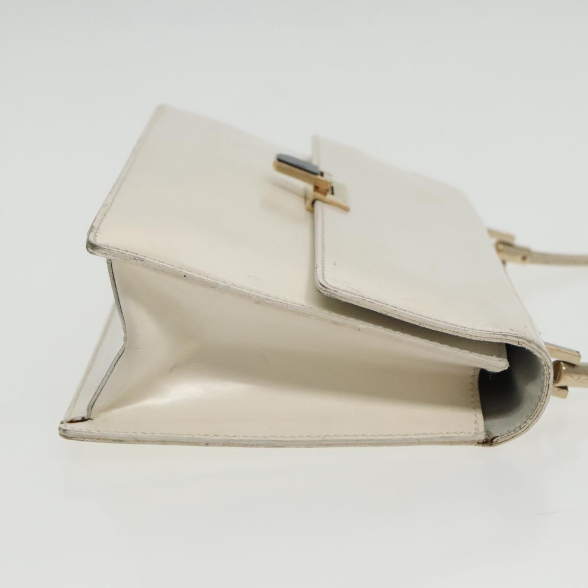 Gucci White Leather Shoulder Bag ()