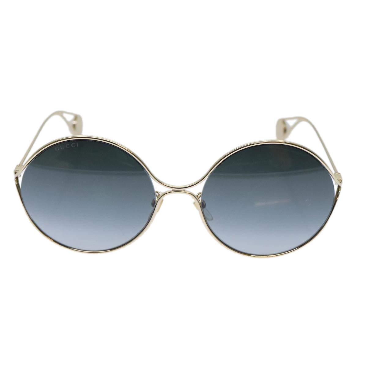 Gucci Gold Metal Glasses  ()