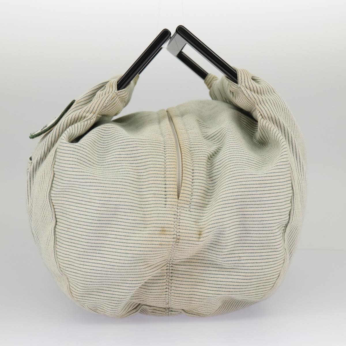 Chanel Beige Canvas Handbag ()