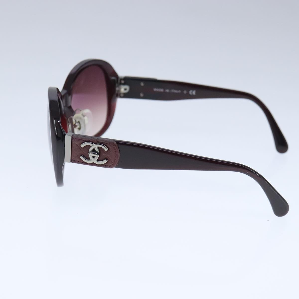 Chanel Coco Mark Brown Plastic Glasses ()