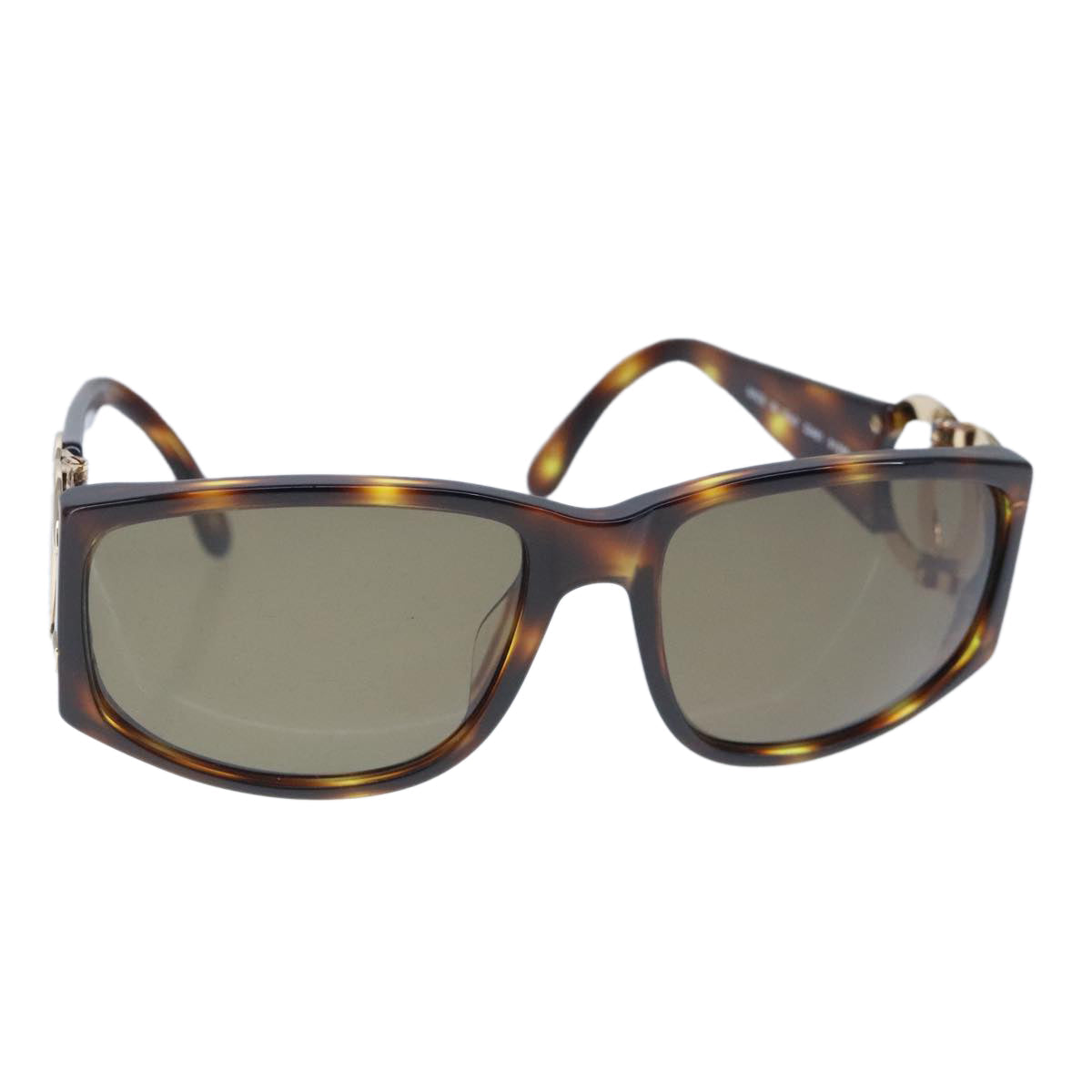 Chanel Coco Mark Brown Plastic Glasses ()