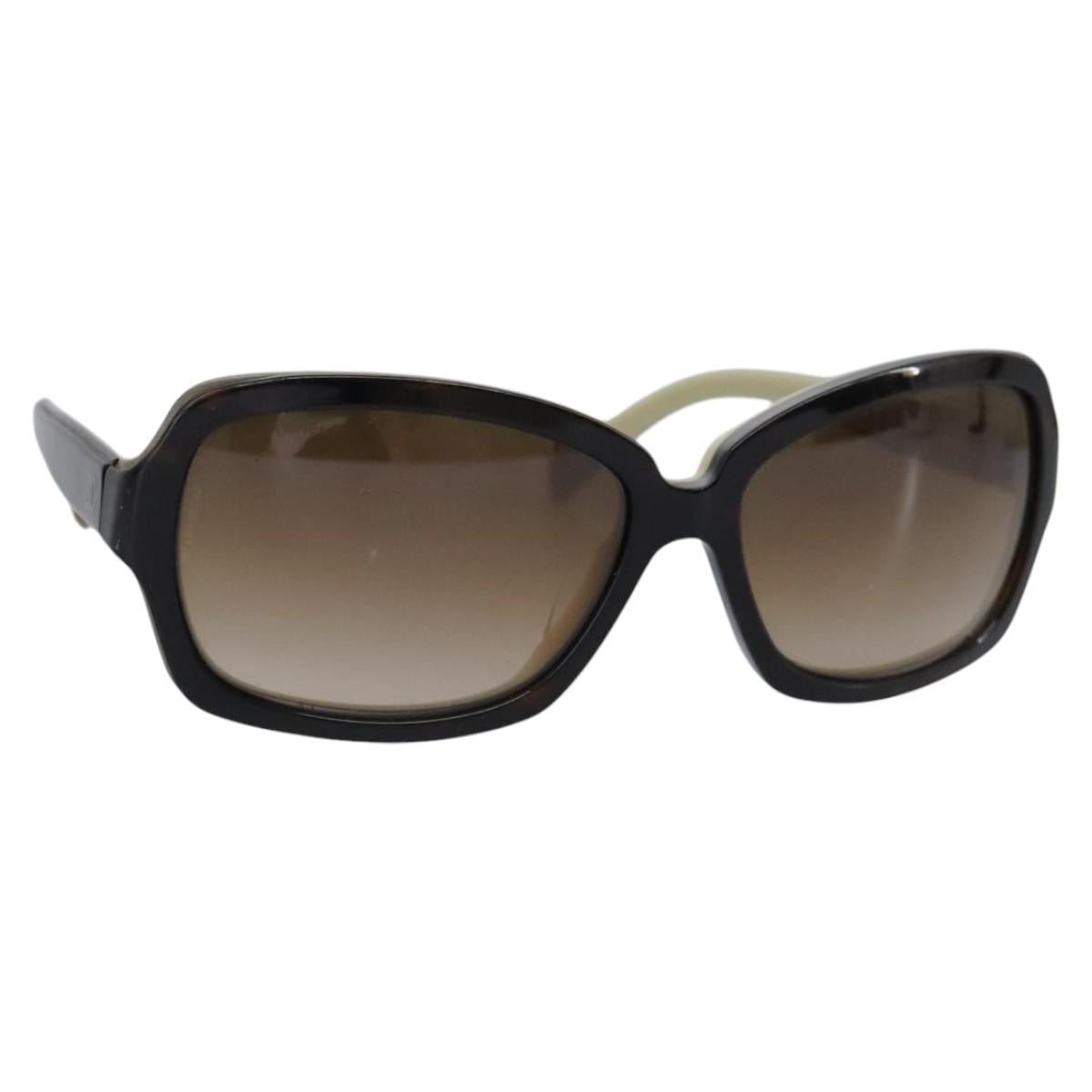Chanel Coco Mark Brown Plastic Glasses ()