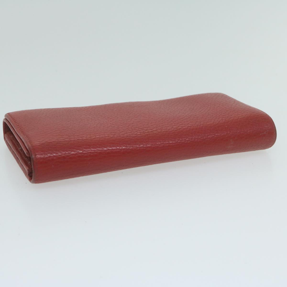 Gucci Red Leather Wallet  ()
