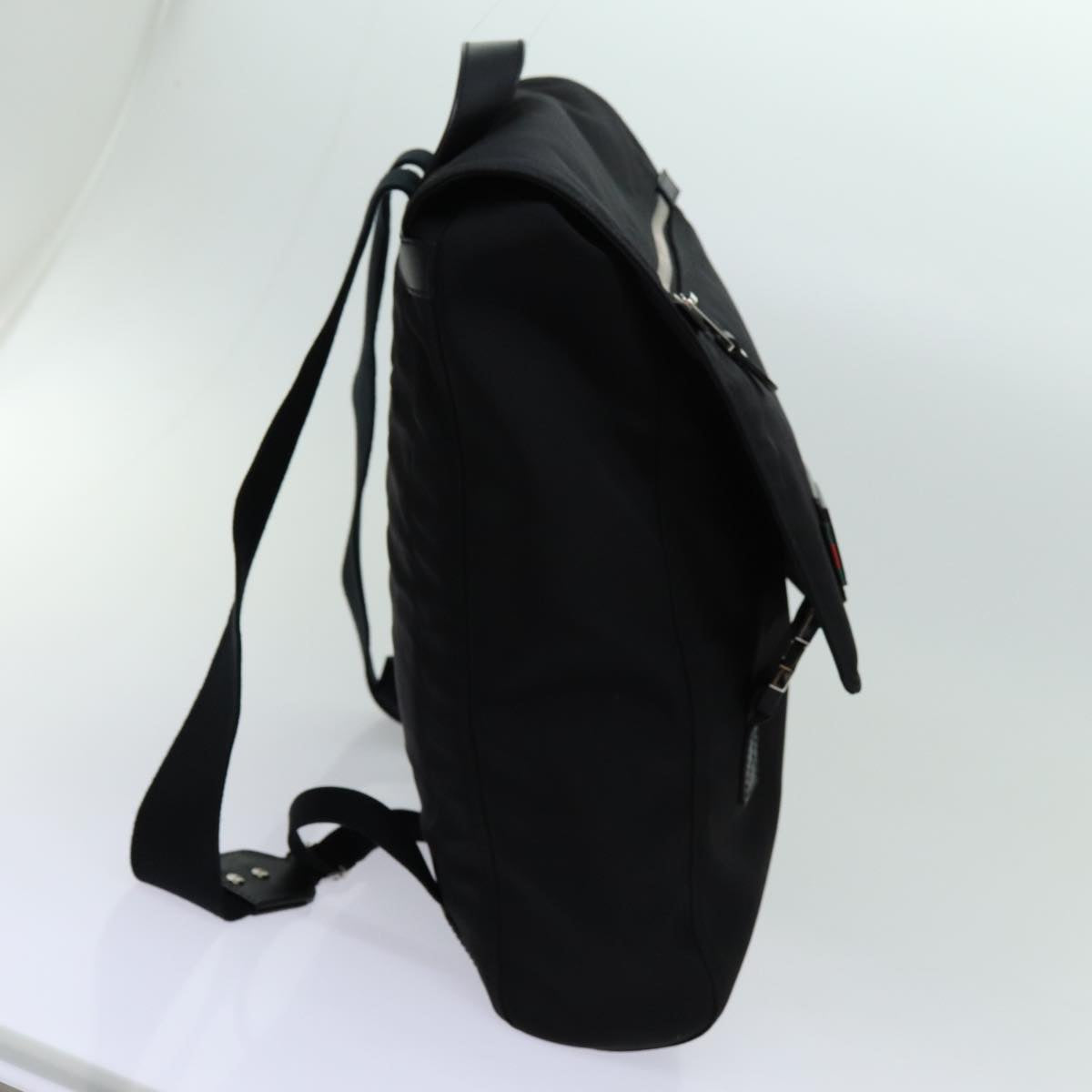 Gucci Sherry Black Synthetic Backpack Bag ()