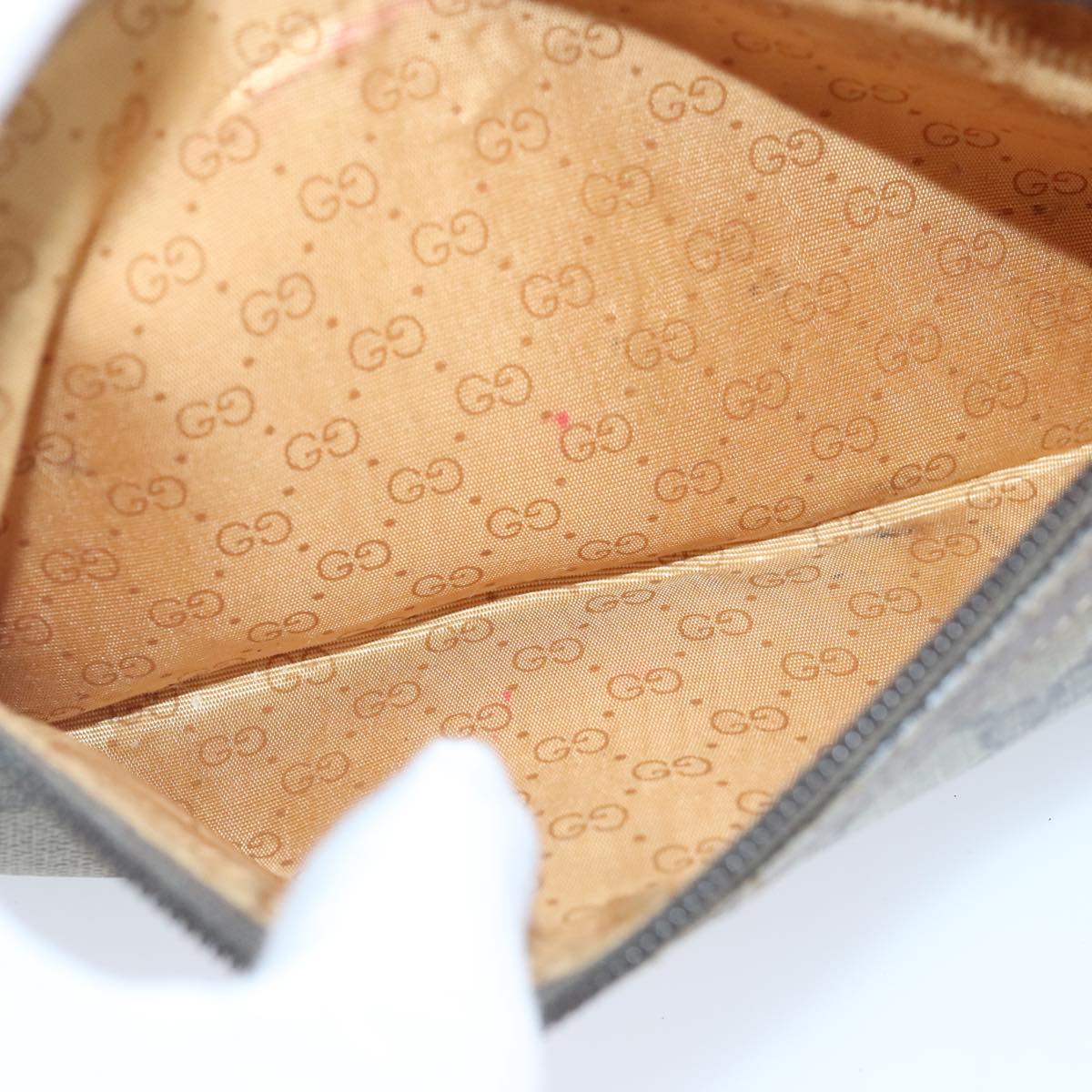 Gucci Beige Canvas Shoulder Bag ()