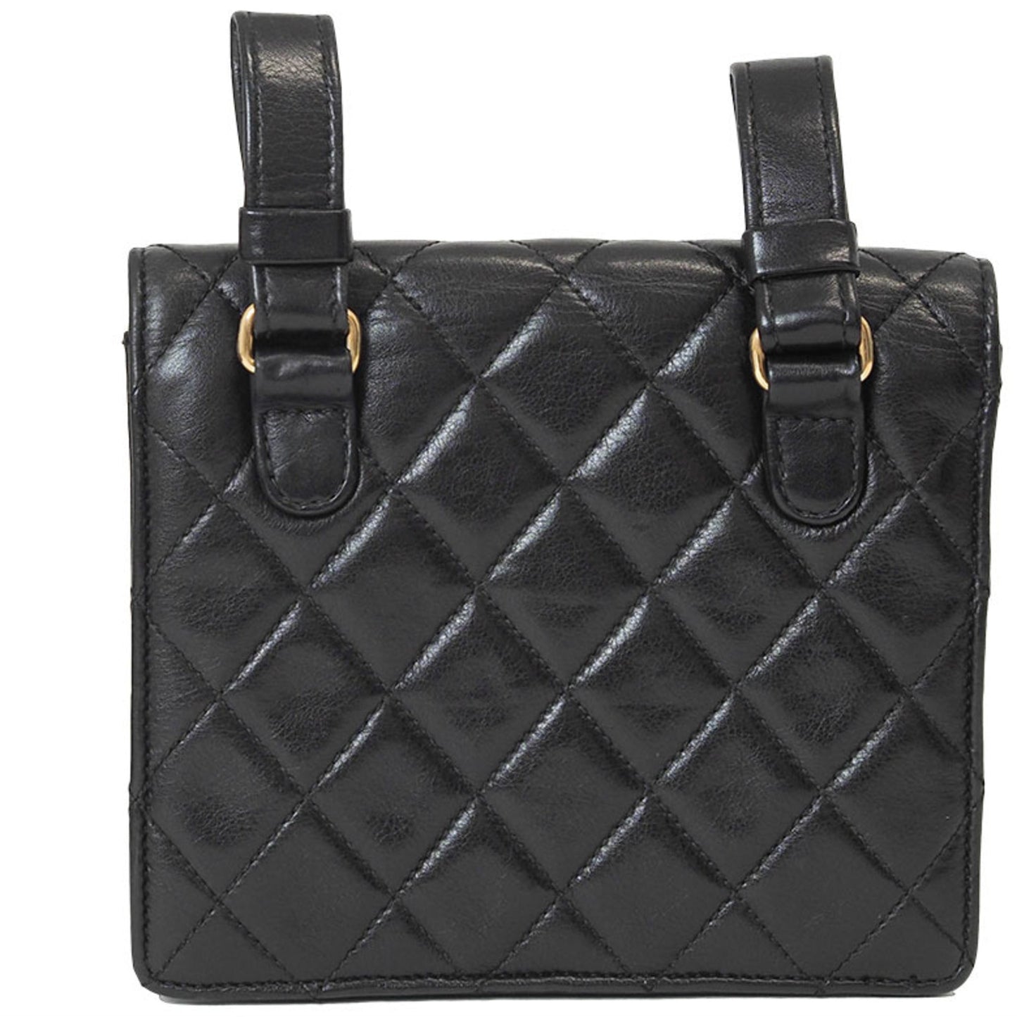 Chanel Black Leather Fanny Pack ()