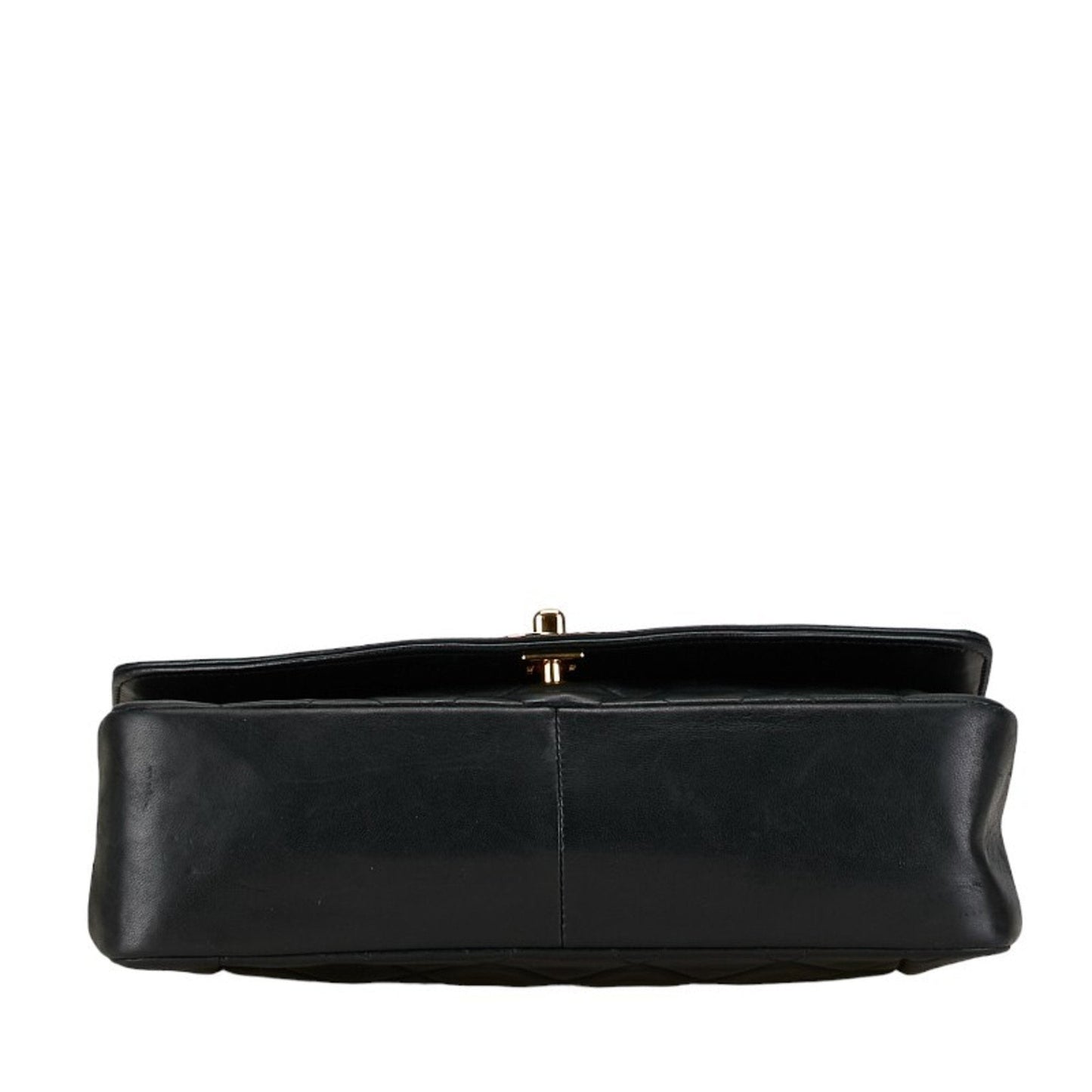 Chanel Black Leather Shoulder Bag ()