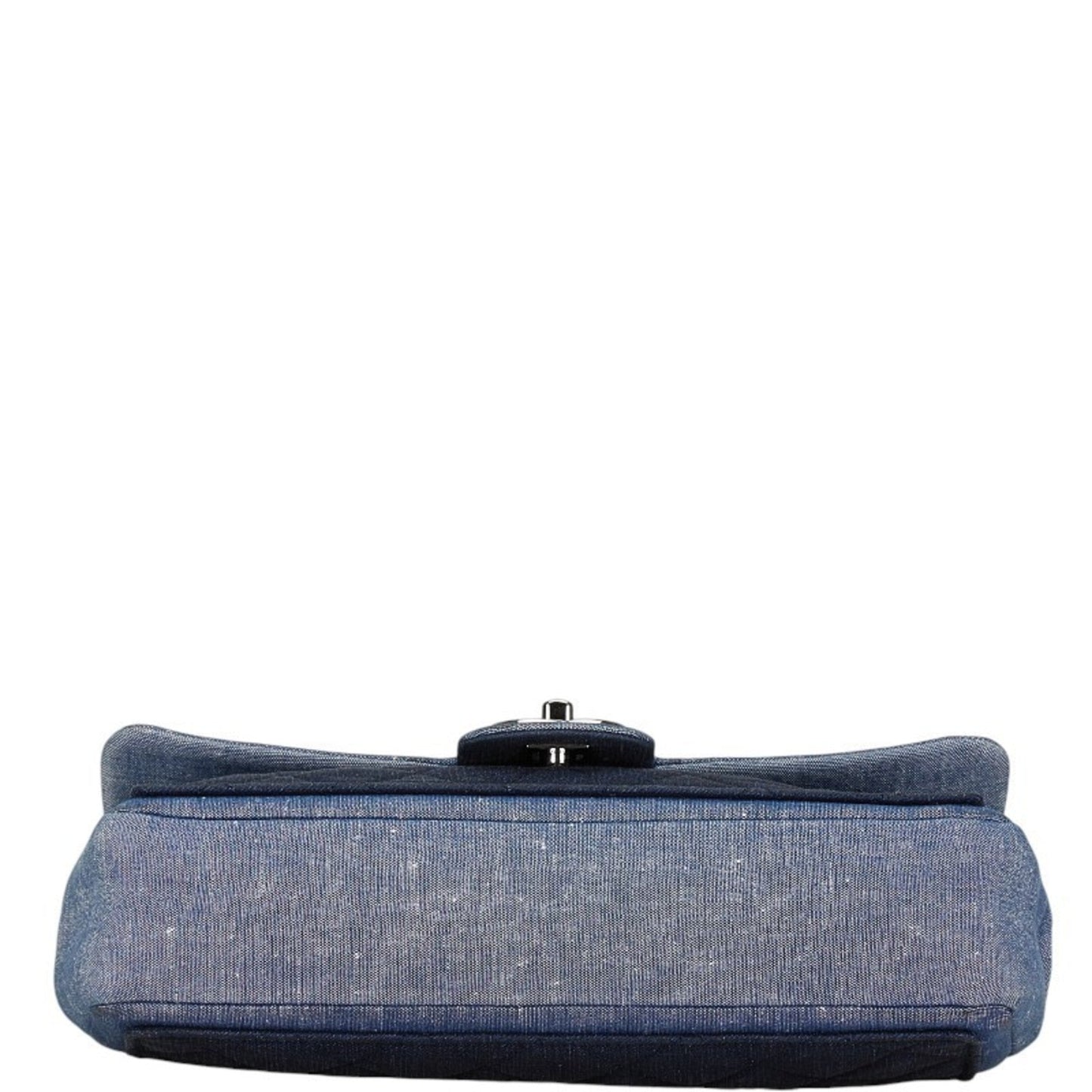 Chanel Blue Navy Denim Shoulder Bag ()