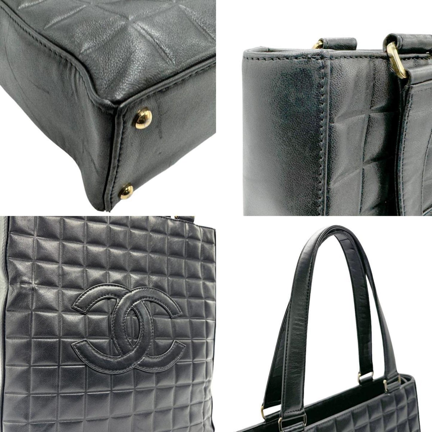Chanel Black Leather Handbag ()