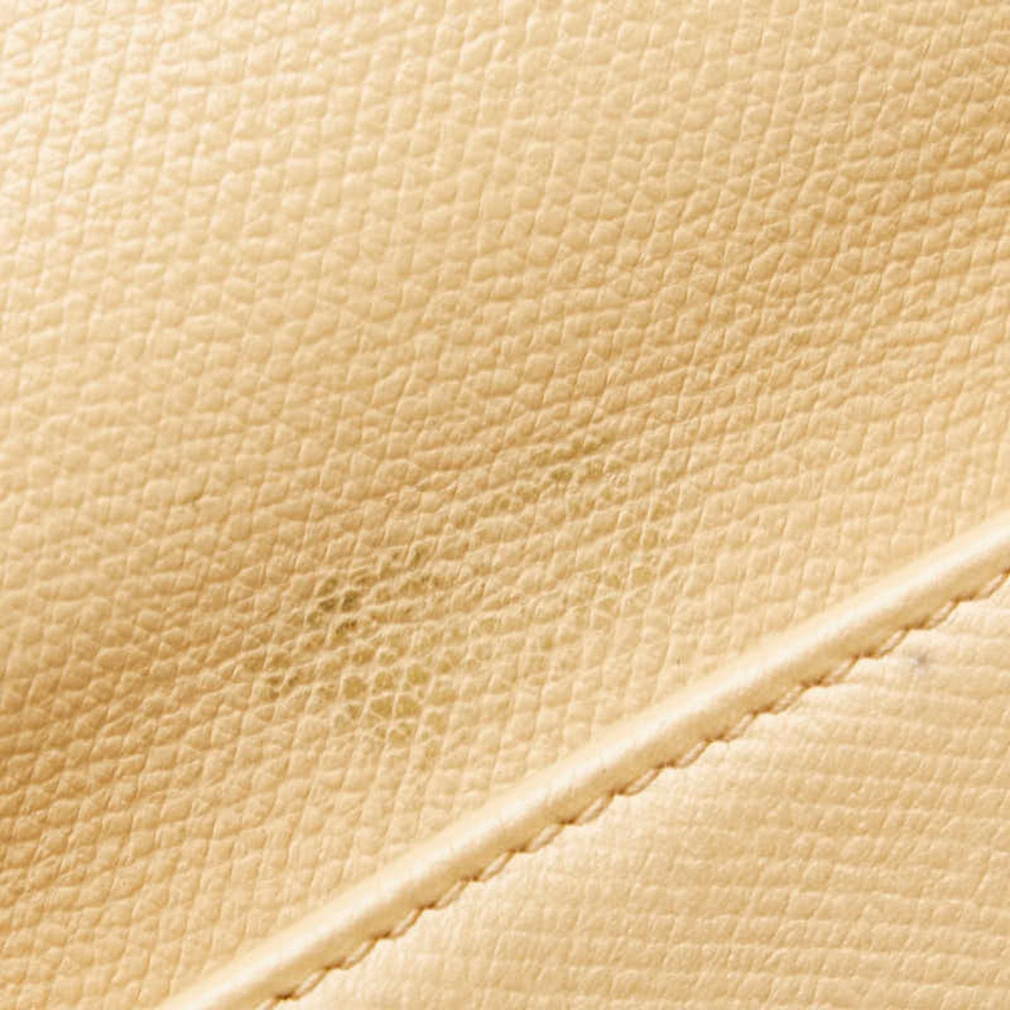 Chanel Beige Grained Calfskin Wallet (Bi-Fold) ()