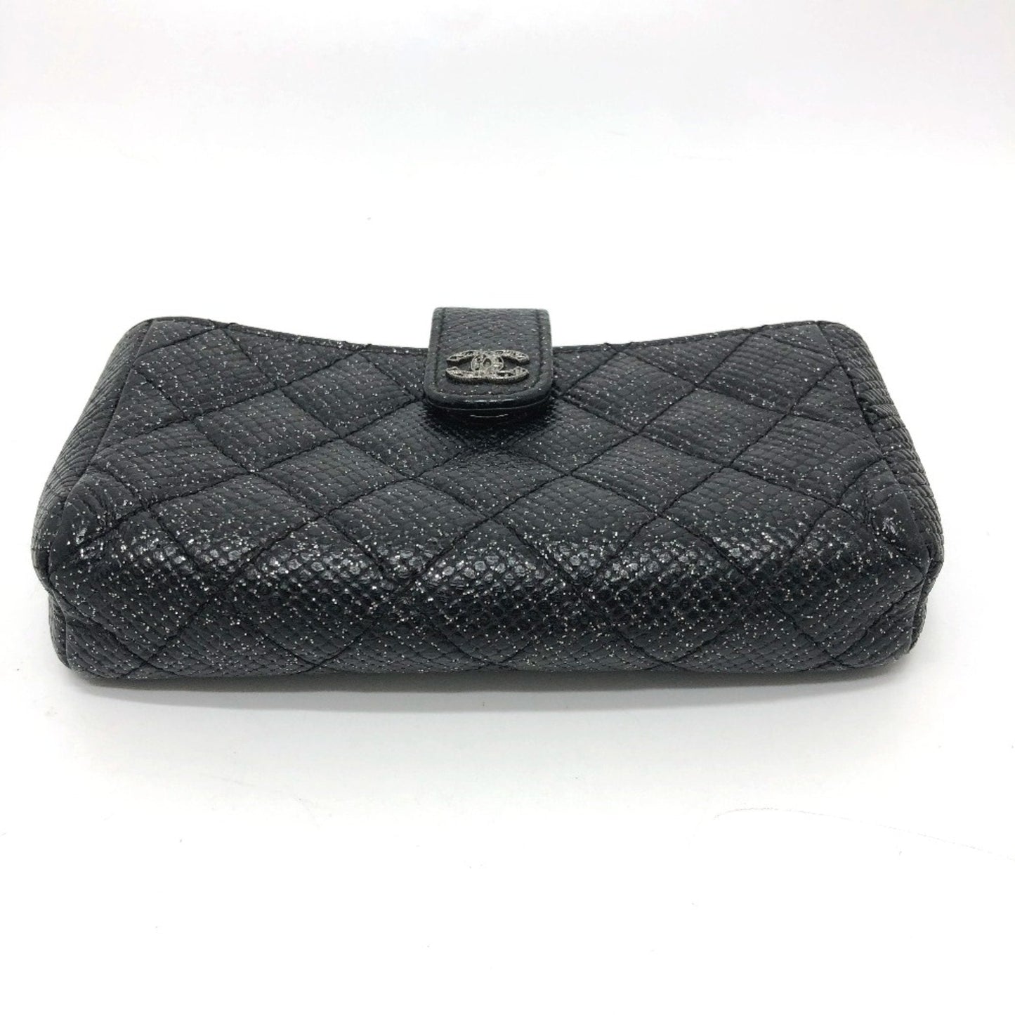 Chanel Black Leather Pouch ()