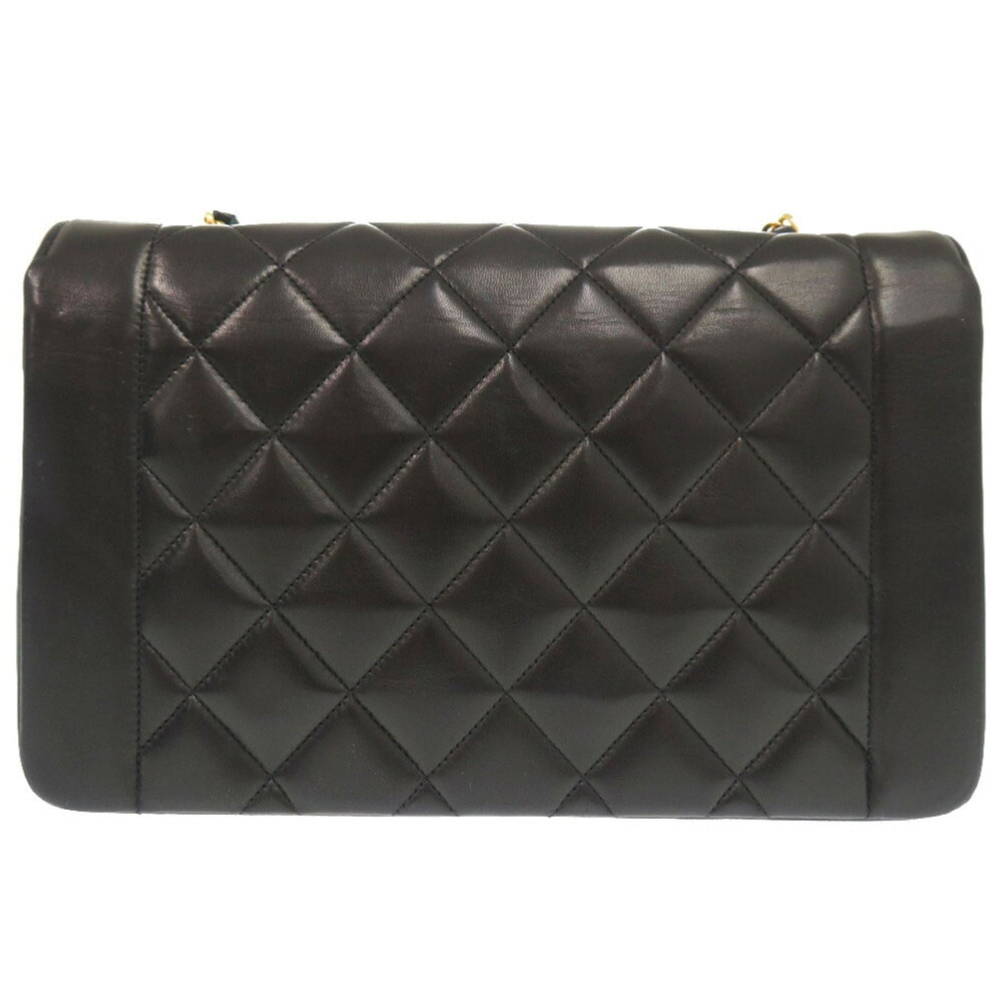 Chanel Black Leather Shoulder Bag ()