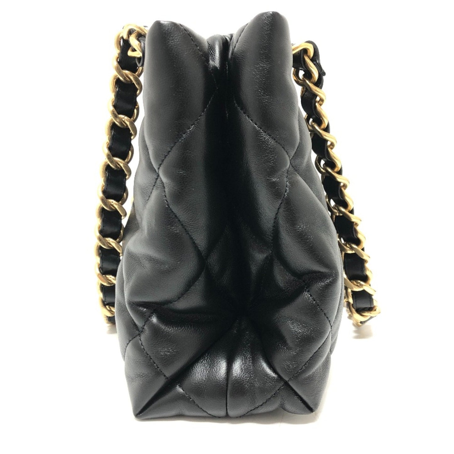 Chanel Black Leather Shoulder Bag ()