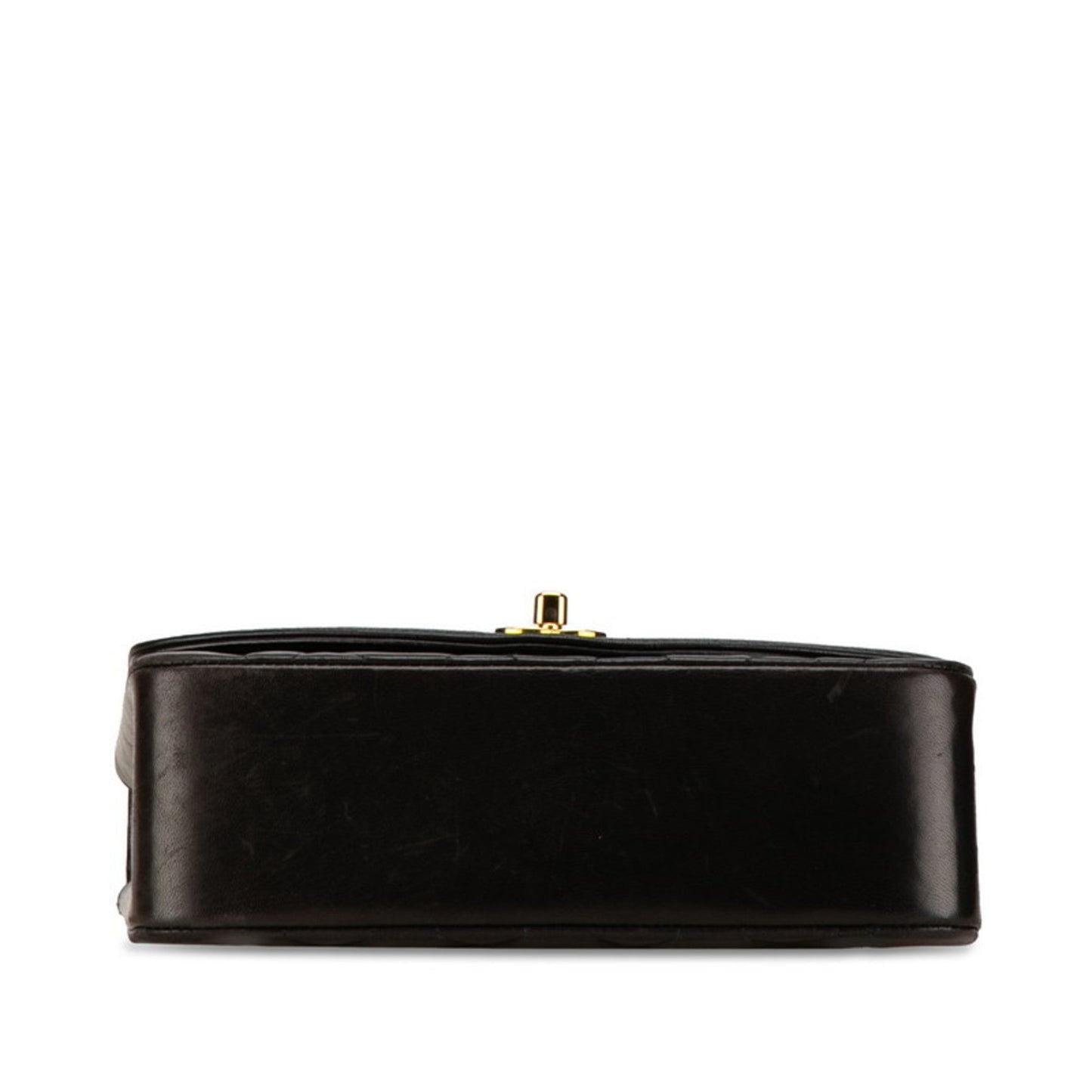 Chanel Black Leather Shoulder Bag ()