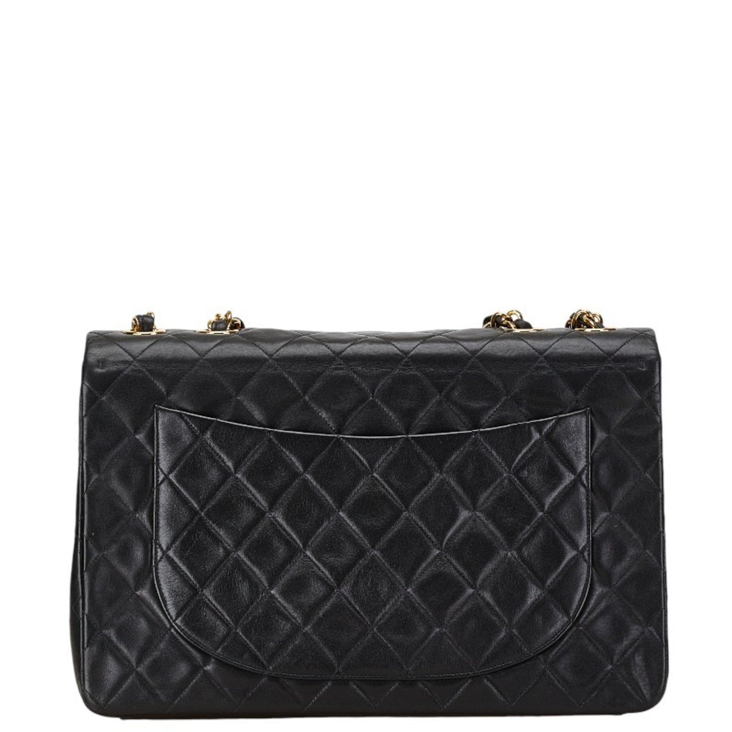 Chanel Black Leather Shoulder Bag ()