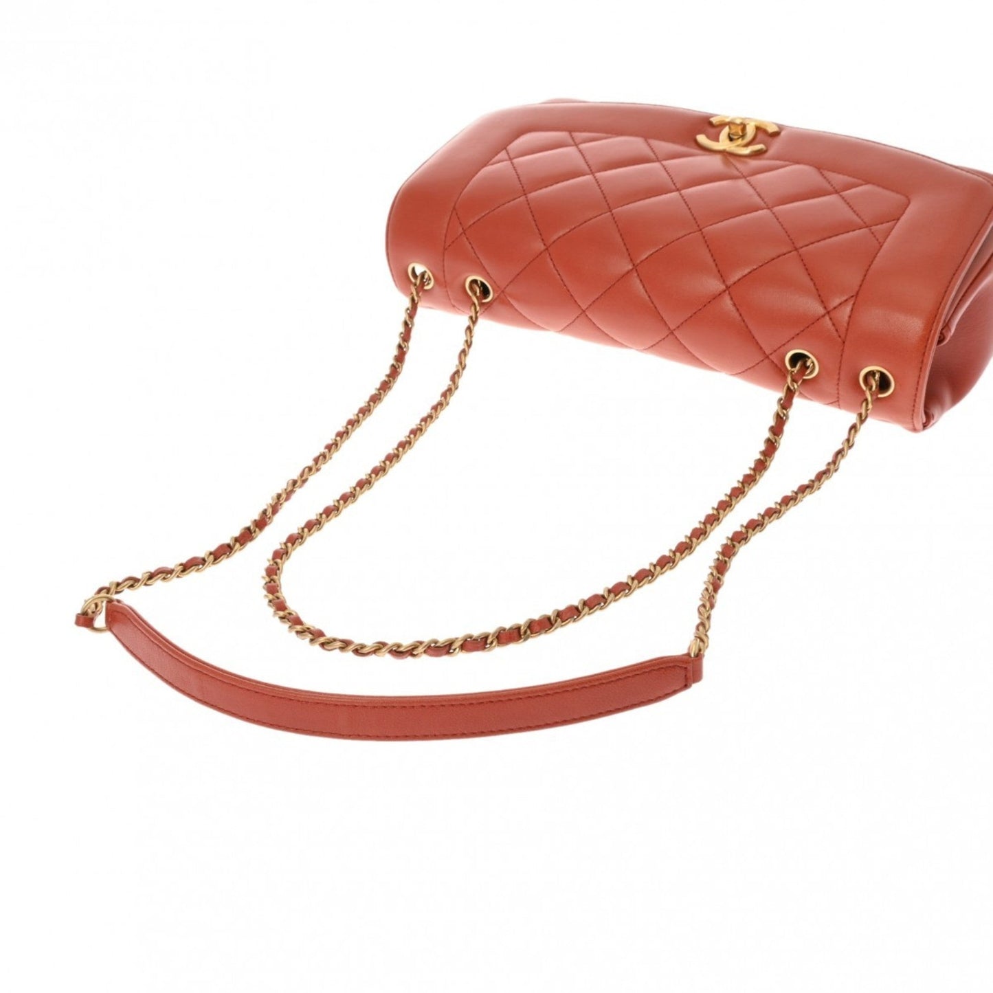 Chanel Brown Leather Shoulder Bag ()