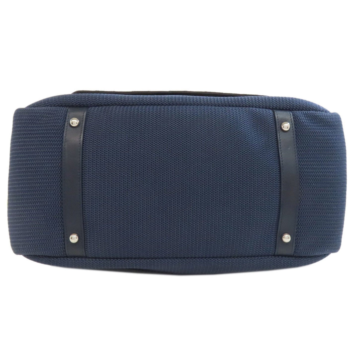 Chanel Black Navy Nylon Tote Bag ()