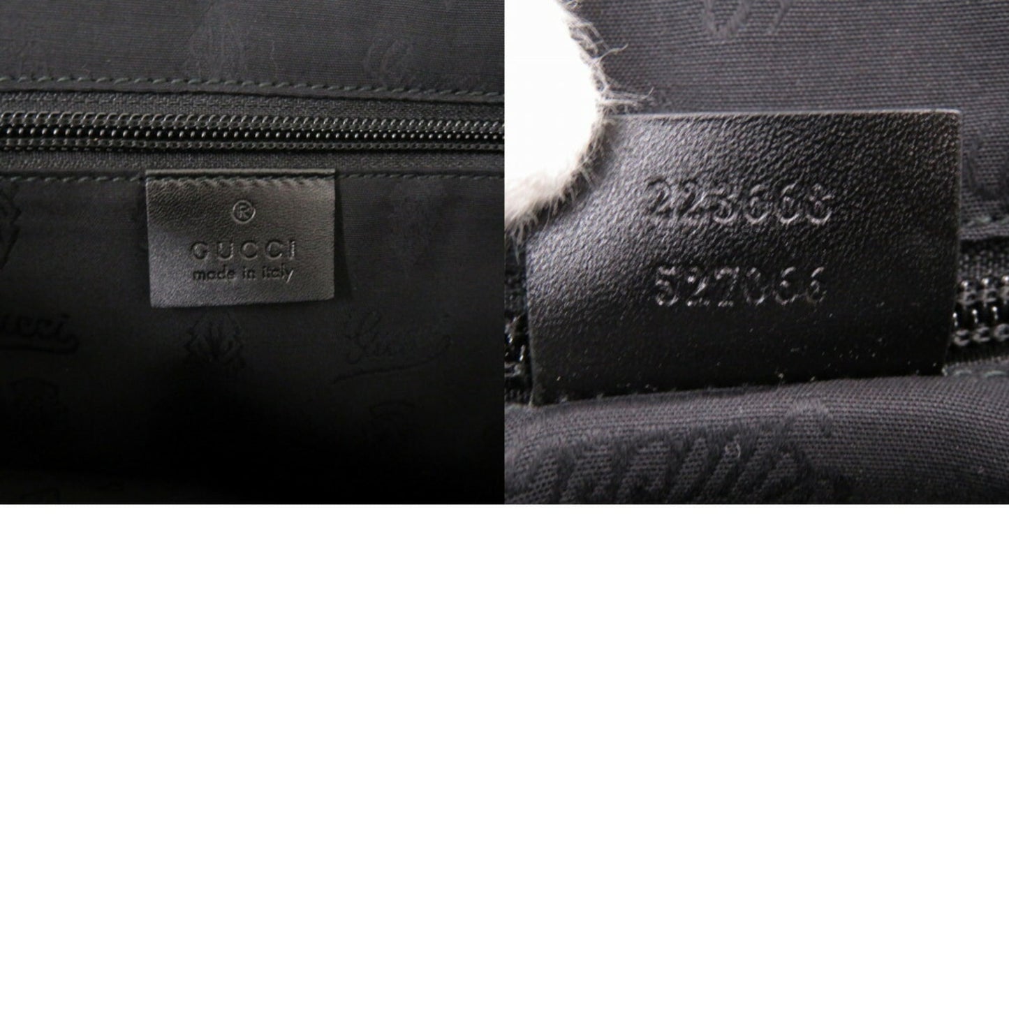 Gucci Black Pvc Tote Bag ()