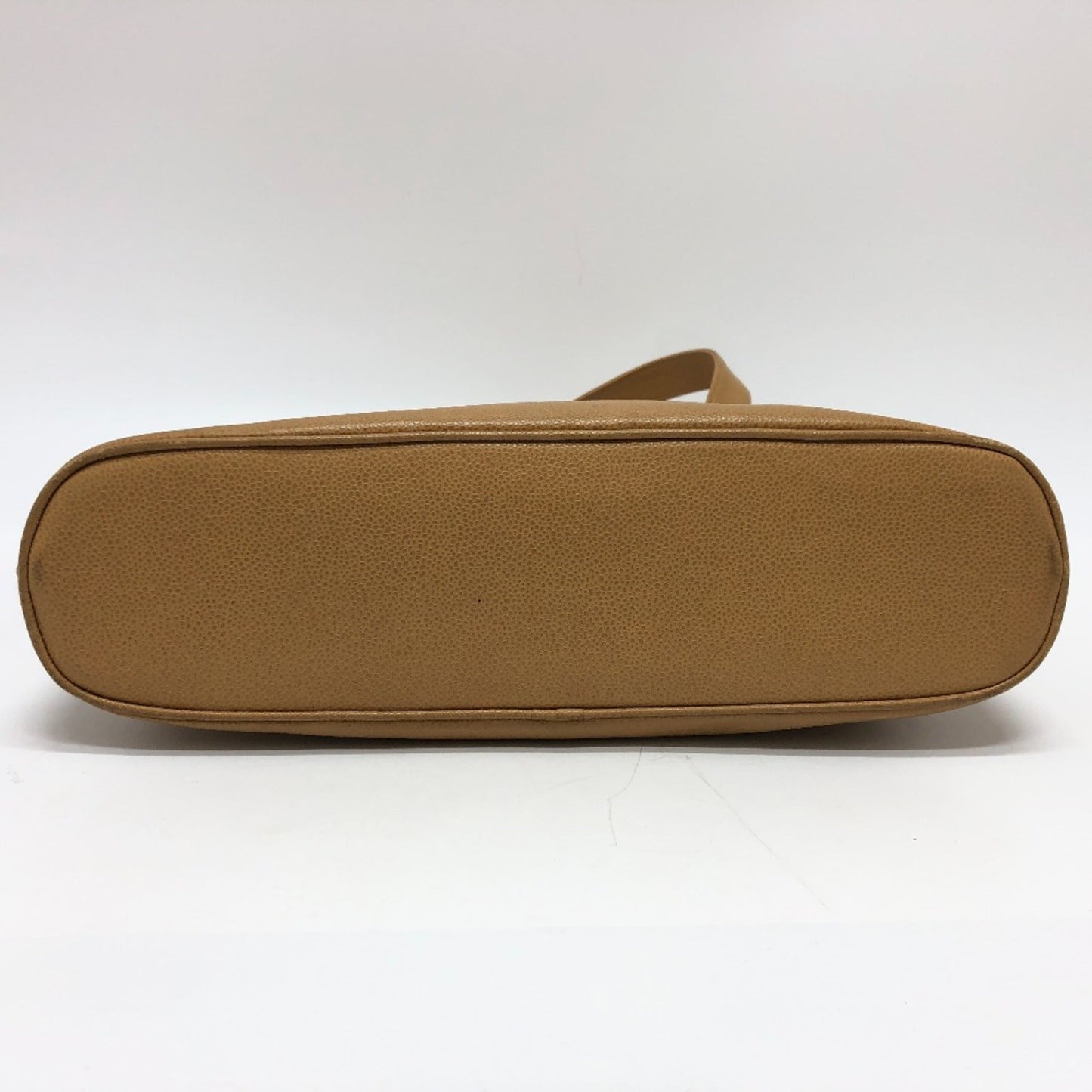 Chanel Beige Leather Tote Bag ()