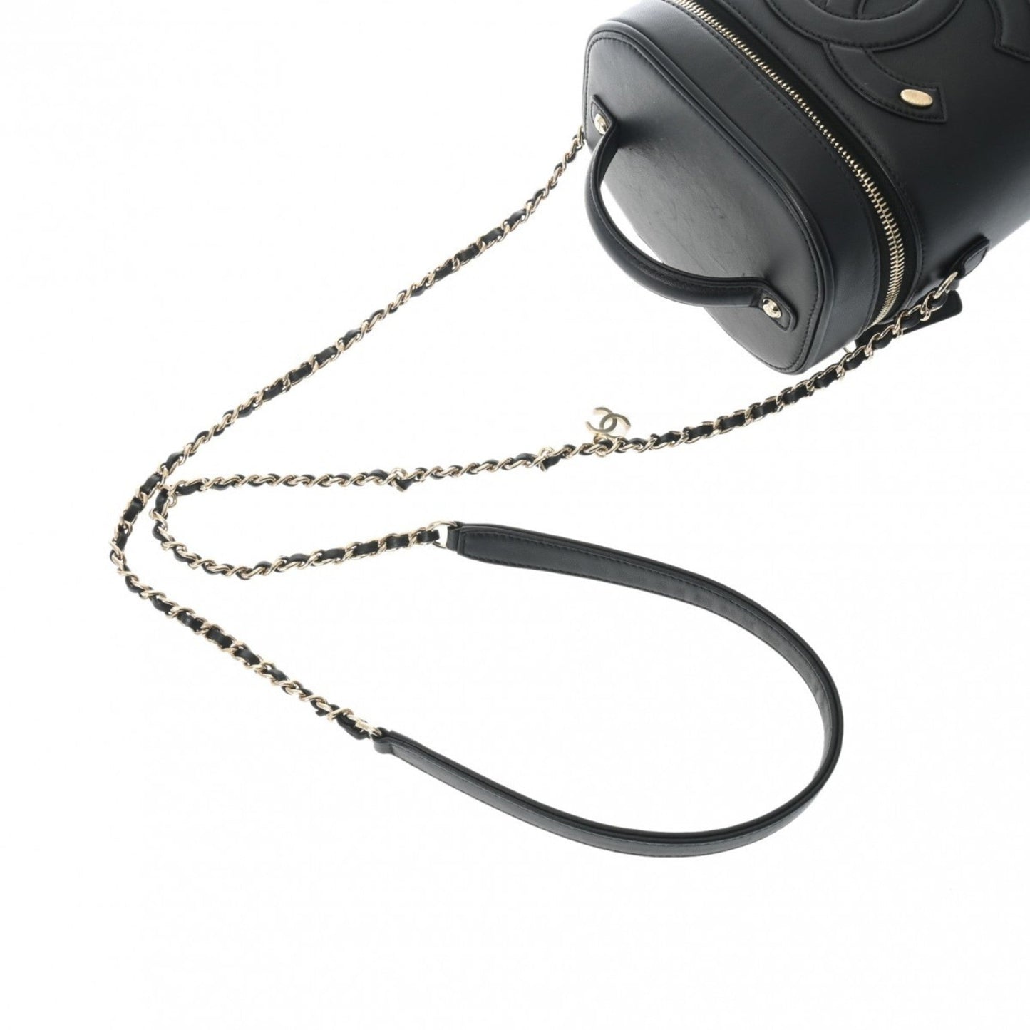 Chanel Black Leather Handbag ()