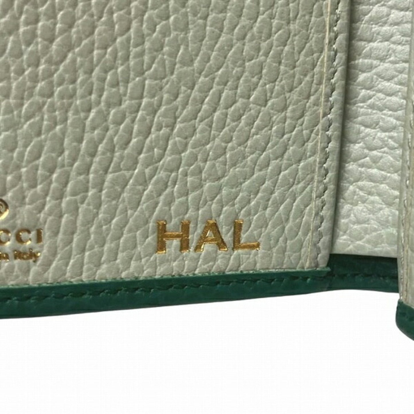 Gucci Green Leather Long Wallet (Bi-Fold) ()