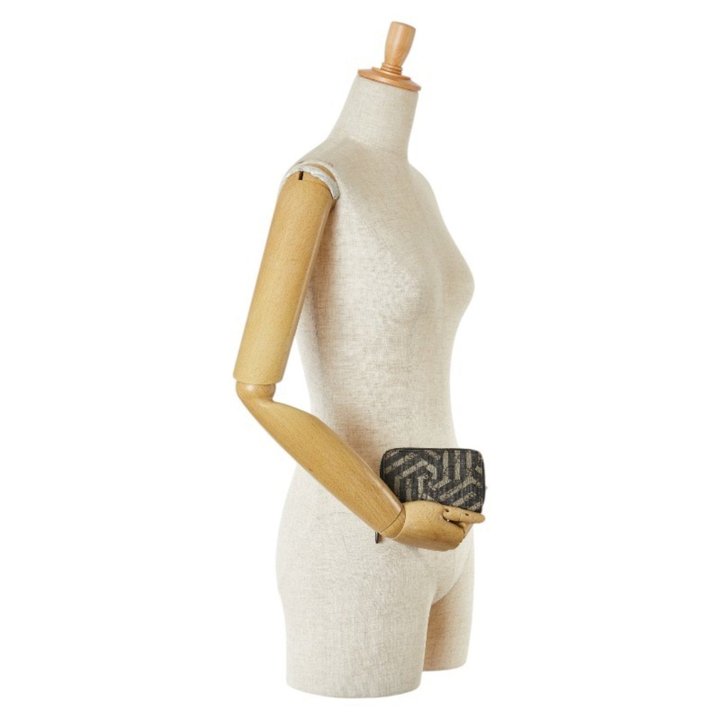 Gucci Beige Black Pvc Leather Coin Purse/Coin Case ()