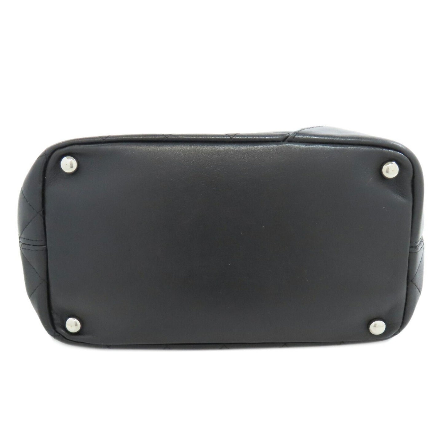 Chanel Black Leather Tote Bag ()