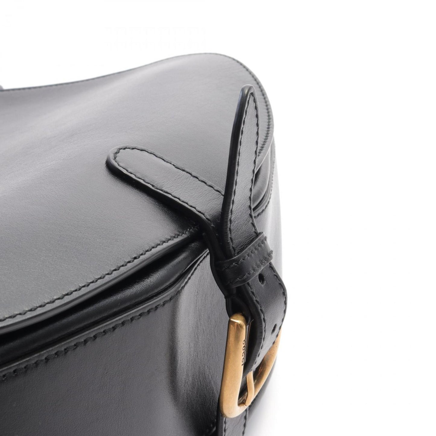 Gucci Black Leather Shoulder Bag ()