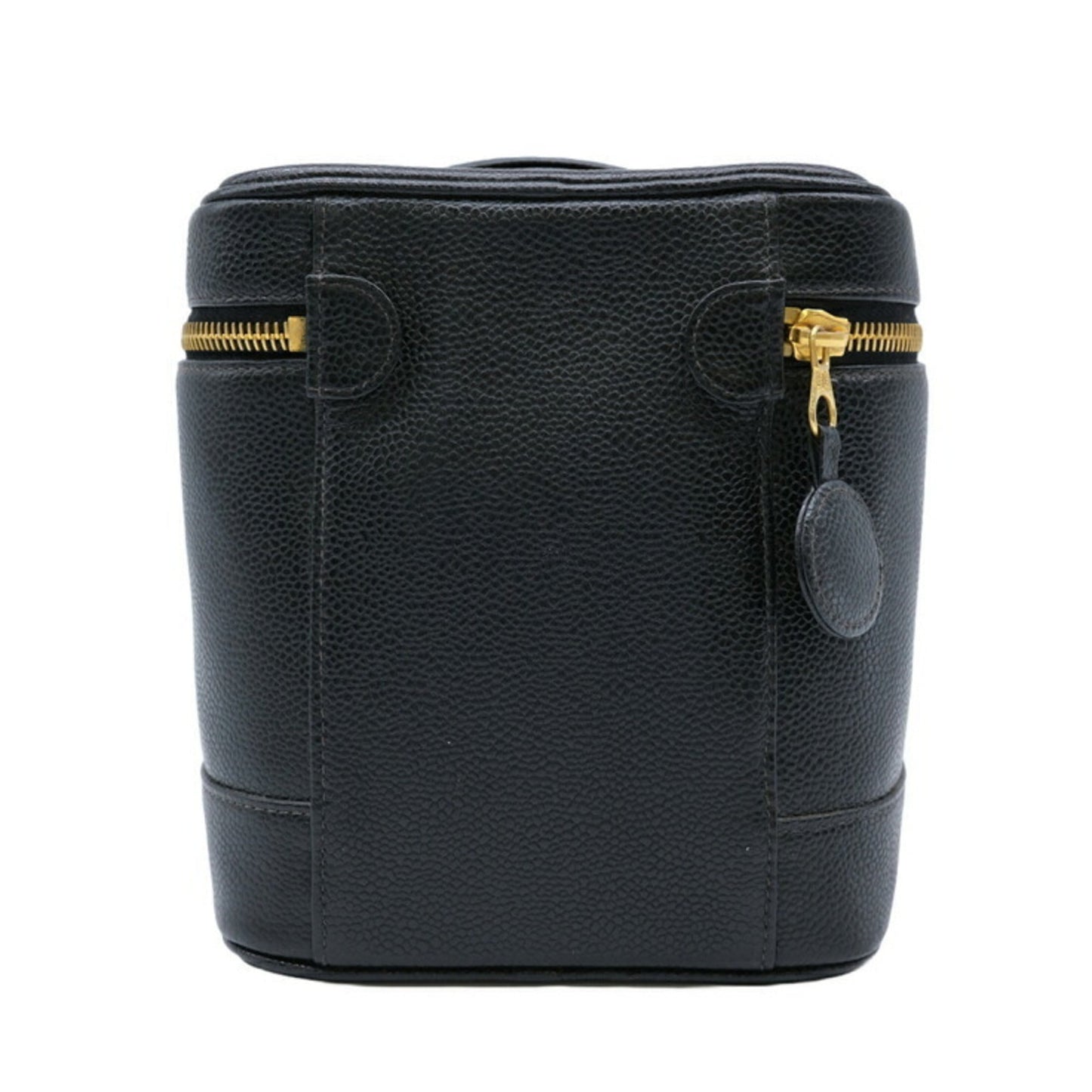 Chanel Caviar Skin Black Caviar Leather Vanity Bag ()