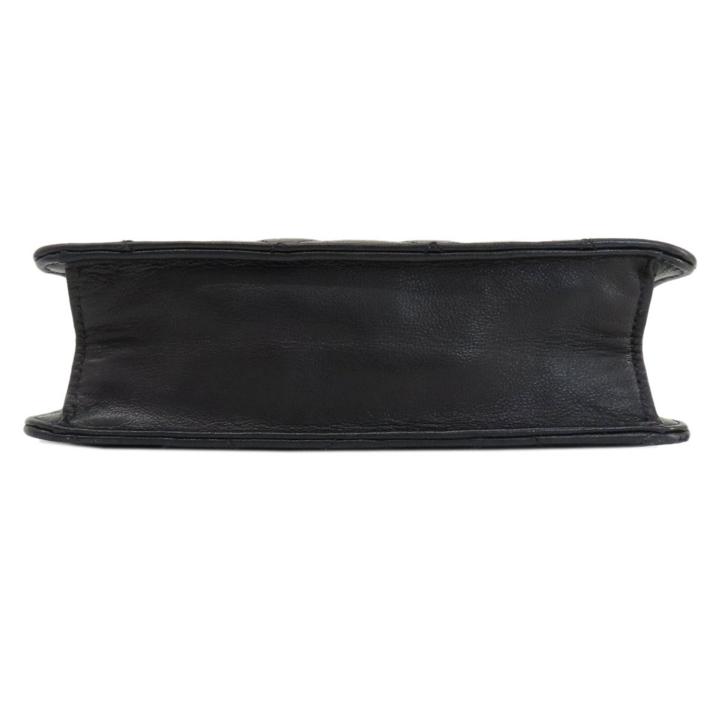 Chanel Black Leather Shoulder Bag ()