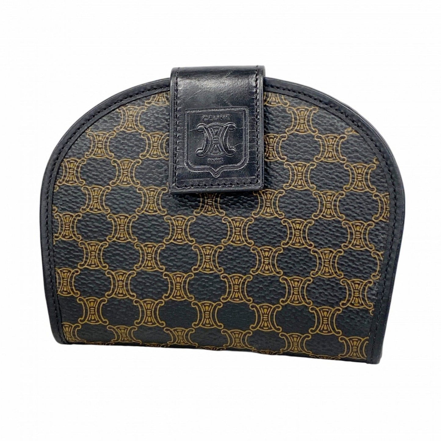 Celine Macadam Wallet Black Women's P1083089