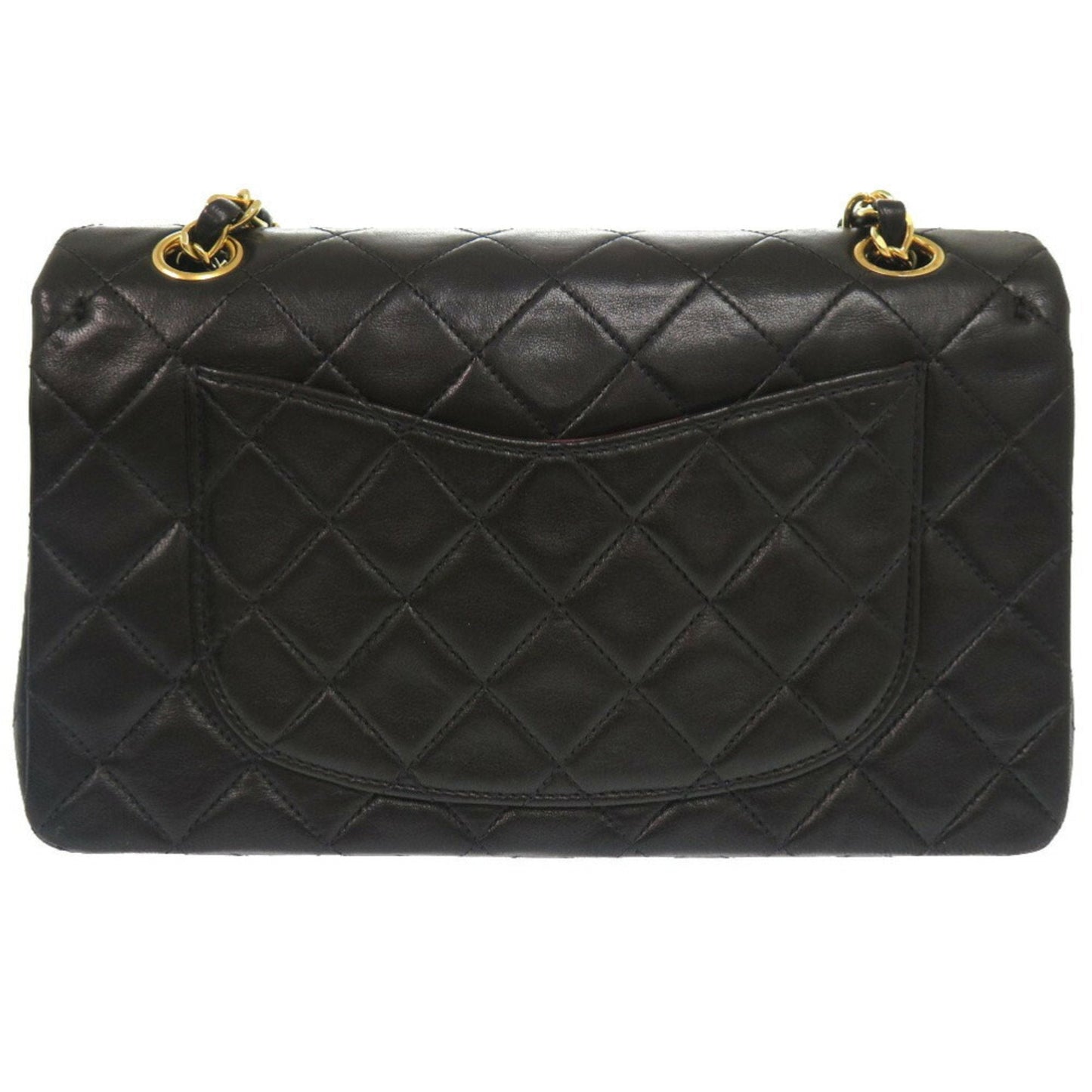 Chanel Black Leather Shoulder Bag ()