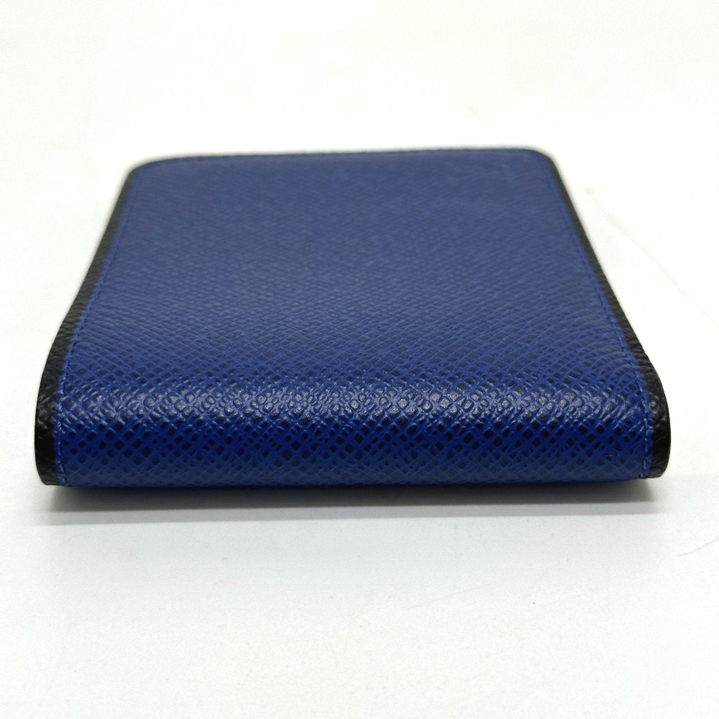 Louis Vuitton Blue Leather Wallet (Bi-Fold) ()